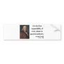 Ben Franklin Quote 3b Bumper Sticker
