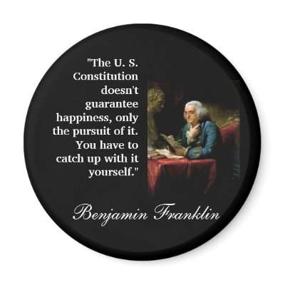 Ben Franklin Quote "The U. S. Constitution..." Fridge Magnets by americanhistory