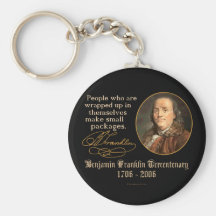 Ben Franklin - Small Packages Keychains