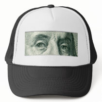 Ben Franklin's Eyes Trucker Hats