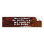 Ben Franklin's Famous Beer Quote Bumper Stickers