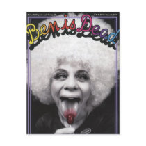 Ben Is Dead Retro Hell Postcard