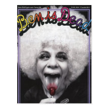 Ben Is Dead Retro Hell Postcard