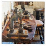 Bench in Dental Lab Tiles