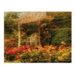 Bench - The Rose Garden Postcards