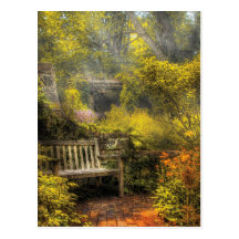 Bench - Tranquillity II Postcard
