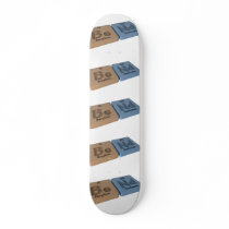 Bend as Be Beryllium and Nd Neodymium Skate Board Decks