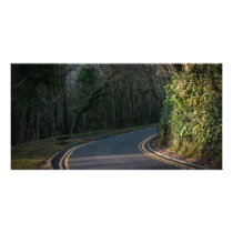 Bend in the Road Card Photo Greeting Card
