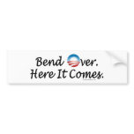 Bend Over Bumper Sticker