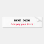 bend over bumper sticker bumper stickers