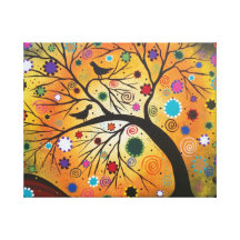 Bending Branches BY LORI EVERETT Wrapped Canvas Stretched Canvas Prints