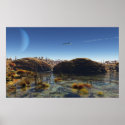 Beneath Alien Skies - Poster posters