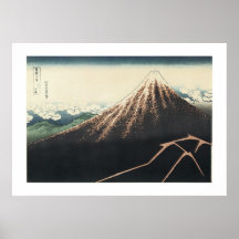 Beneath the Summit (white) Print
