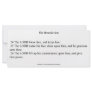 Benediction Prayer Card