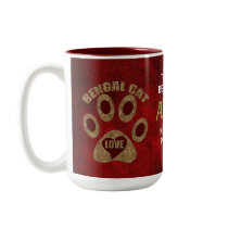 Bengal Cat Breed Personalised Mug