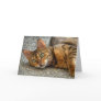 Bengal Cat Greeting Card