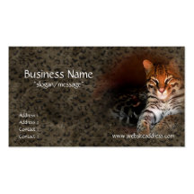 Bengal Cat/Kitty Business Cards