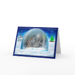 Bengal Tiger Christmas Greeting Card