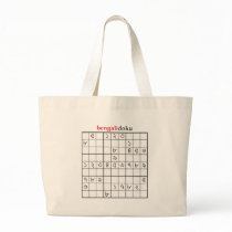 bengalidoku tote bags