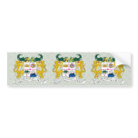 Benin Coat of Arms detail Bumper Stickers