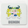 Benin Coat of Arms Mousepads