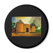 Benin Refrigerator Magnet