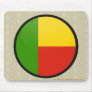 Benin quality Flag Circle Mouse Pads