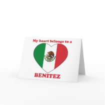 Benitez Greeting Cards