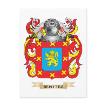 Benitez Coat of Arms (Family Crest)