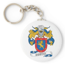 Benitez Family Crest Key Chain