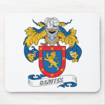 Benitez Family Crest Mouse Pads