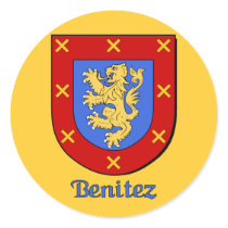 Benitez Family Shield Stickers