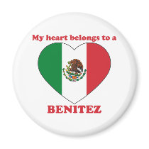 Benitez Refrigerator Magnets