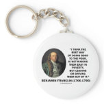 Benjamin Franklin Best Way Of Doing Good Poor