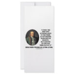 Benjamin Franklin Best Way Of Doing Good Poor rack cards