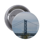 Benjamin Franklin Bridge Pinback Buttons