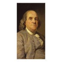 Benjamin Franklin by Joseph Siffred Duplessis Photo Cards