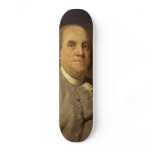 Benjamin Franklin by Joseph Siffred Duplessis Custom Skate Board