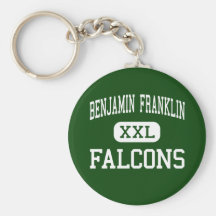 Benjamin Franklin - Falcons - High - New Orleans Key Chains