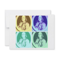 Benjamin Franklin Invitations