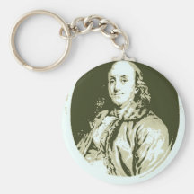 Benjamin Franklin Keychains