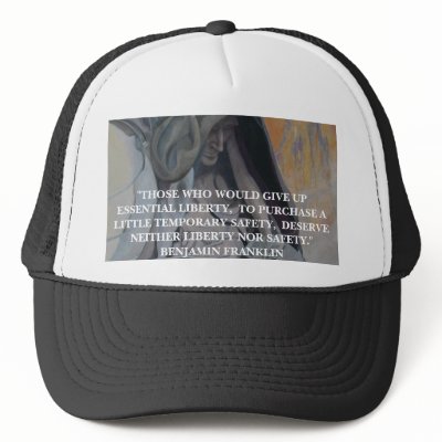 Benjamin Franklin Quote  - Hat by seapearls
