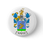 Benkovich Family Hungarian Coat of Arms Pinback Buttons