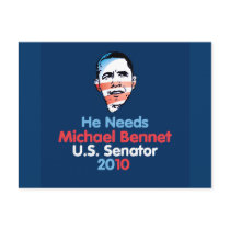 Bennet 2010 Senator Postcard