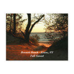Bennett Beach - Evans, NY Post Card
