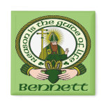 Bennett Clan Motto Magnet