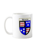 Bennett Coat of Arms/Family Crest Mugs