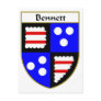 Bennett Coat of Arms/Family Crest Postcard