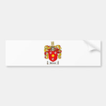 BENNETT FAMILY CREST -  BENNETT COAT OF ARMS BUMPER STICKERS