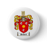BENNETT FAMILY CREST -  BENNETT COAT OF ARMS buttons